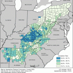 High School Completion Rates in Appalachia by County (2000)