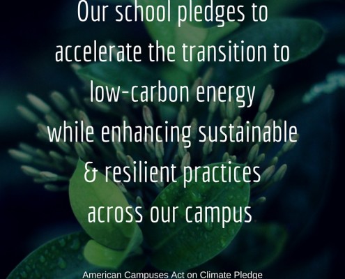 American Campuses Act on Climate Pledge