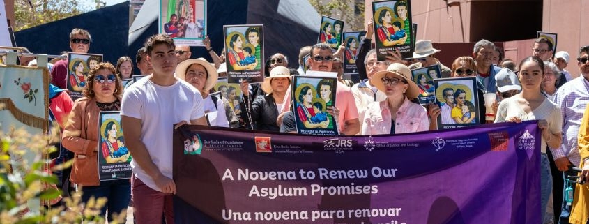 Prayer and Solidarity: Ignatian Family Spearheads Demonstrations and Novena for Asylum Seekers